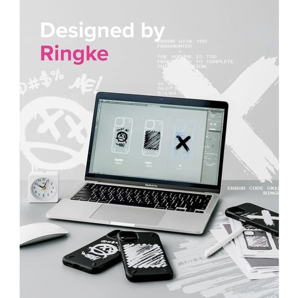 RINGKE ONYX DESIGN - iPhone 13 mini - X Svart