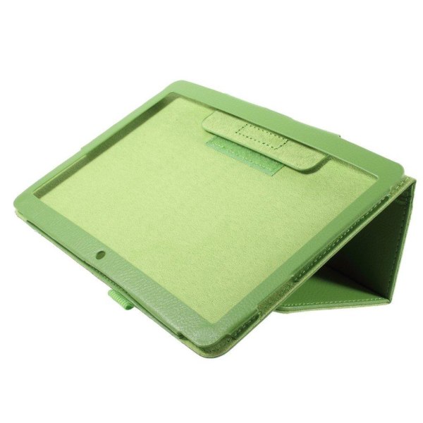 Huawei MediaPad T3 10 Enfärgat läder fodral - Grön Grön