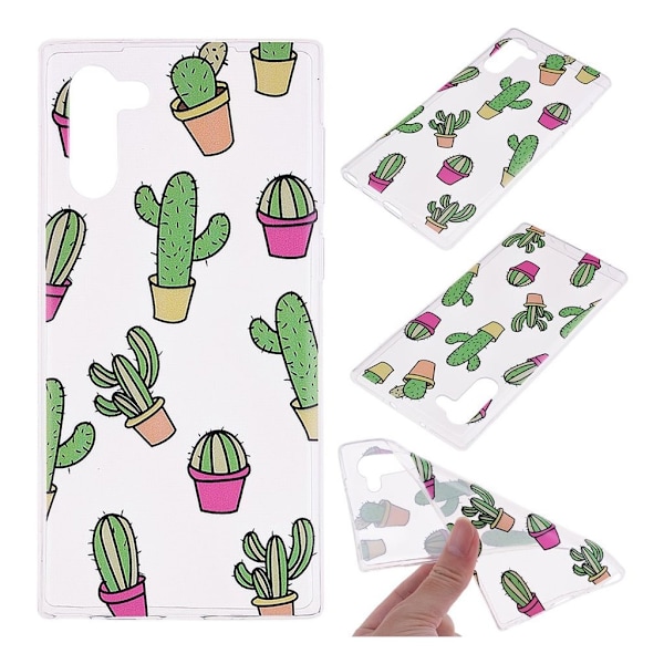 Deco Samsung Galaxy Note 10 skal - Kaktus Grön