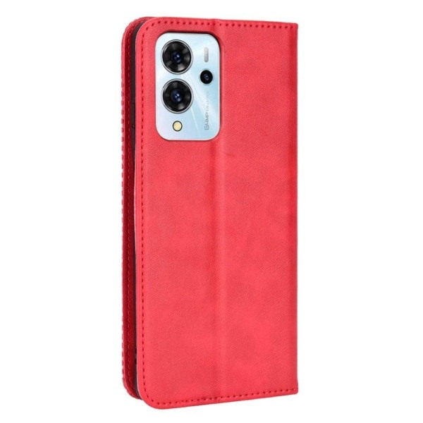 Bofink Vintage ZTE Blade V40 Pro leather case - Red Red