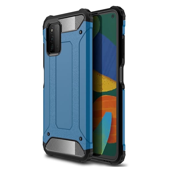 Armour Guard Etui Samsung Galaxy F52 5G - Blå Blue