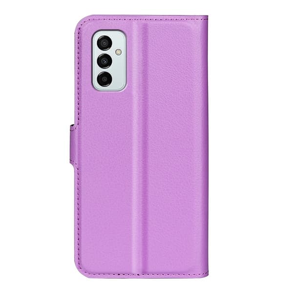 Klassisk Samsung Galaxy M23 flip etui - Lilla Purple