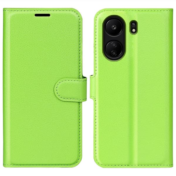 Classic Xiaomi Redmi 13C / Xiaomi Poco C65 fodral - Grön Grön