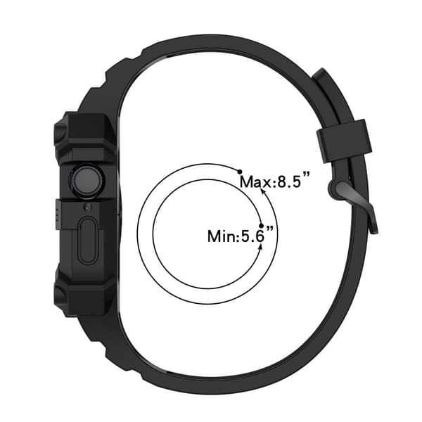 Apple Watch (45mm) silikoninen ranneke - Vihreä Green