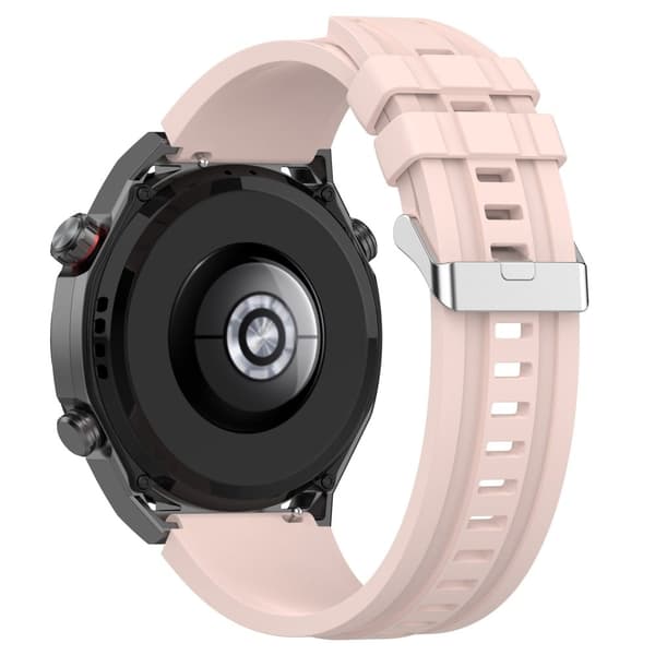 22mm silikonihihna Huawei-kelloon - Pinkki Pink