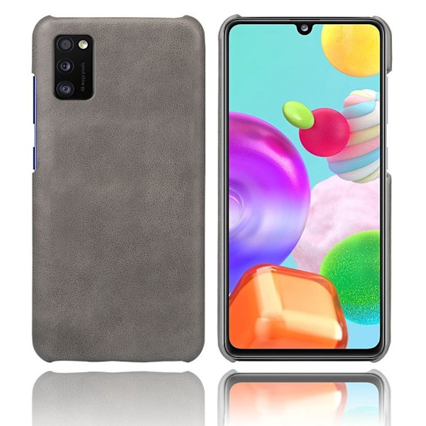 Prestige kuoret - Samsung Galaxy A41 - Harmaa Silver grey