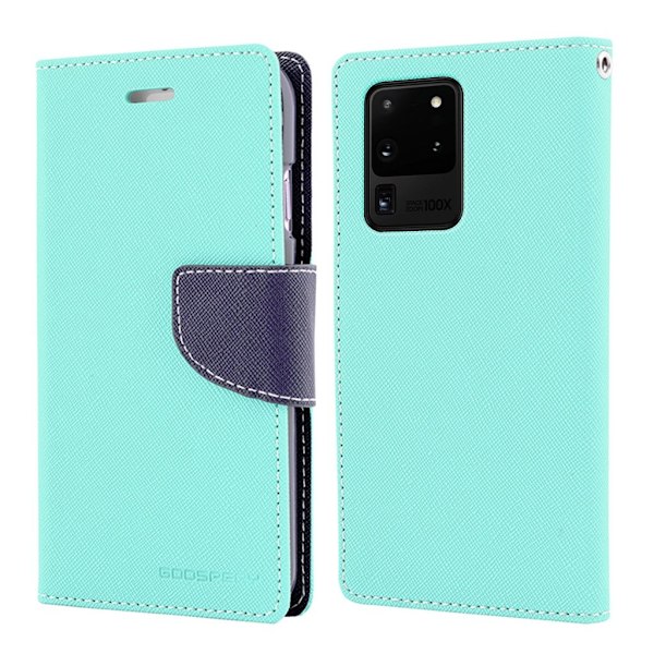 MERCURY Fancy Diary - Samsung Galaxy S20 Ultra - Mint Grön