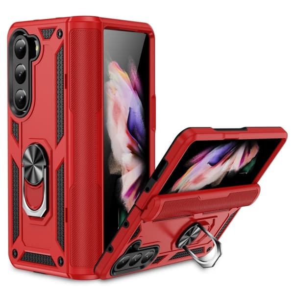 Bofink Combat Samsung Galaxy Z Fold5 Suojakotelo - Punainen Red