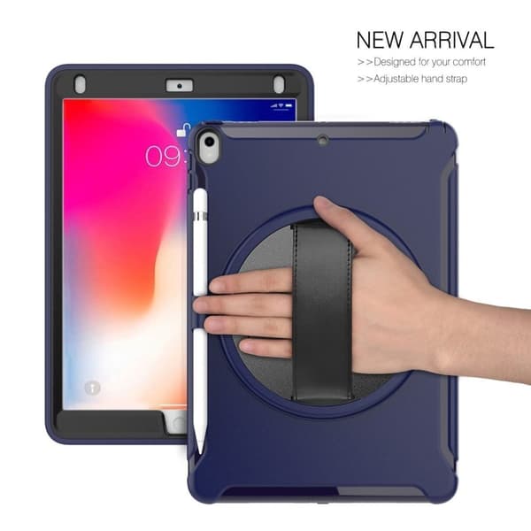 iPad Pro 10.5 360 graders hybrid deksel - Dark Blue Blue