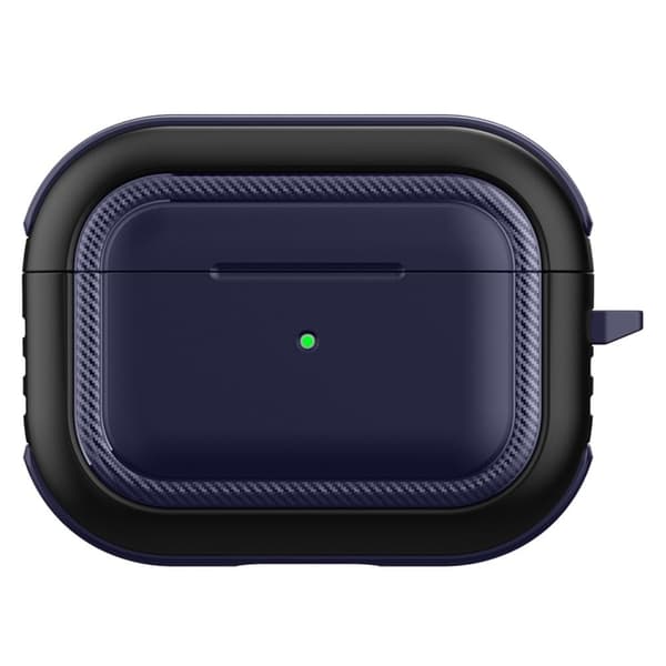 AirPods Pro laddningsfodral med spänne - Blå / Svart Blå