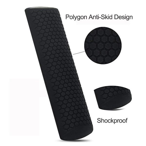 Amazon Fire TV Stick 4K (3.) / 4K (2.) simpelt silikonecover - Sort Black