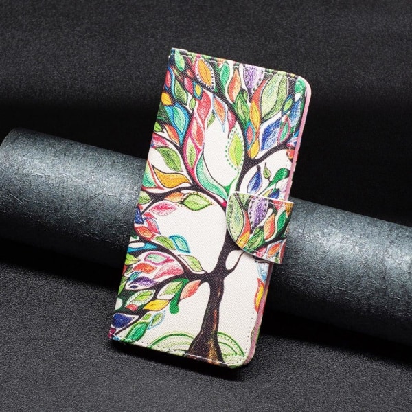 Wonderland ZTE Blade A51 flip kuoret - Elämän Puu Multicolor