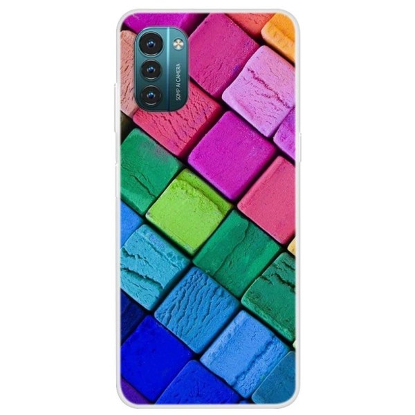 Deco Nokia G11 / G21 case - Colorful Block Multicolor