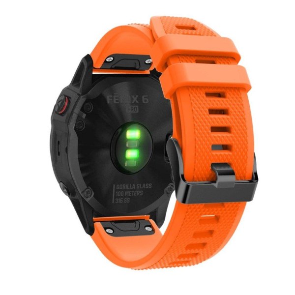 Garmin Fenix 5 klockarmband i silikon - Orange Orange