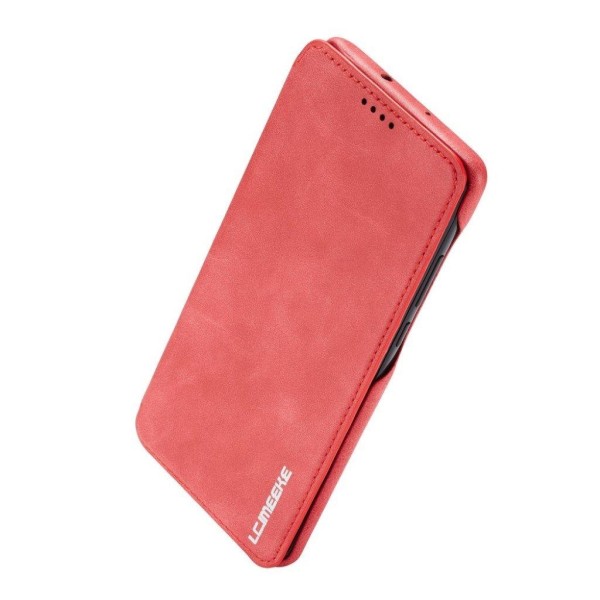 LC.IMEEKE Huawei P30 Pro retro læderetui - Rød Red