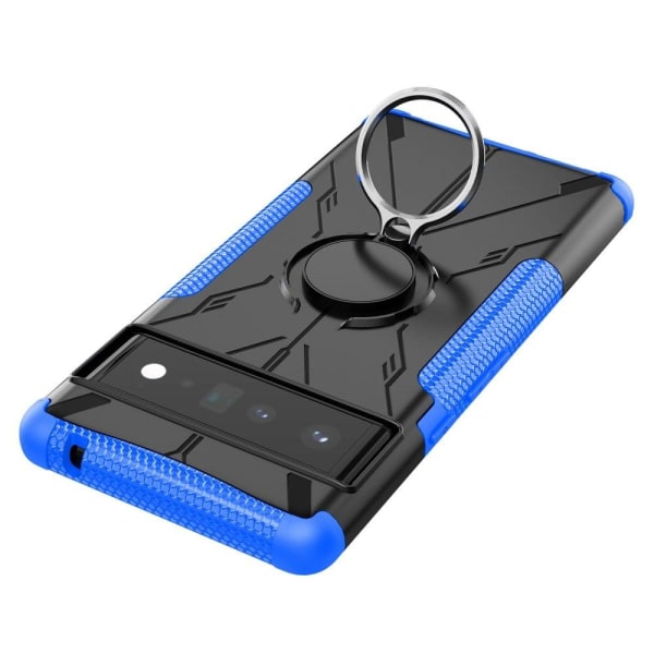 Kickstand cover with magnetic sheet for Google Pixel 6 Pro - Blu Blue