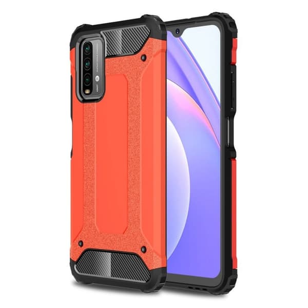 Suoja Xiaomi Poco M3 / Xiaomi Redmi Note 9 kotelot - Punainen Red