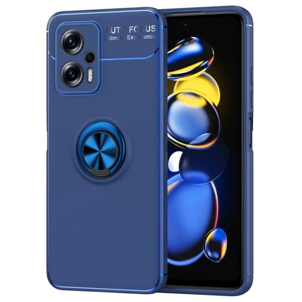 Ringo Xiaomi Poco X4 GT / Xiaomi Redmi Note 11T Pro Plus / Xiaomi Redmi Note 11T Pro skal - Blå Blå