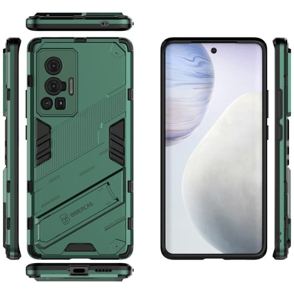 Støtsikkert hybriddeksel for Vivo X70 Pro - Grønn Green