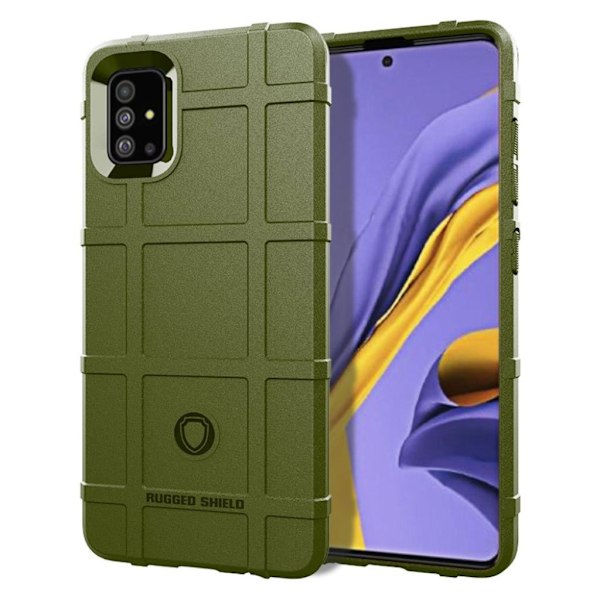 Rugged Shield Samsung Galaxy A51 kotelot - Vihreä Green