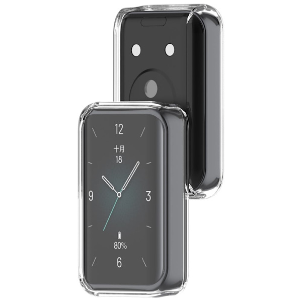 Honor band 9 Clear flexible Cover Smartwatch Protector stødsikkert Frame Case Transparent