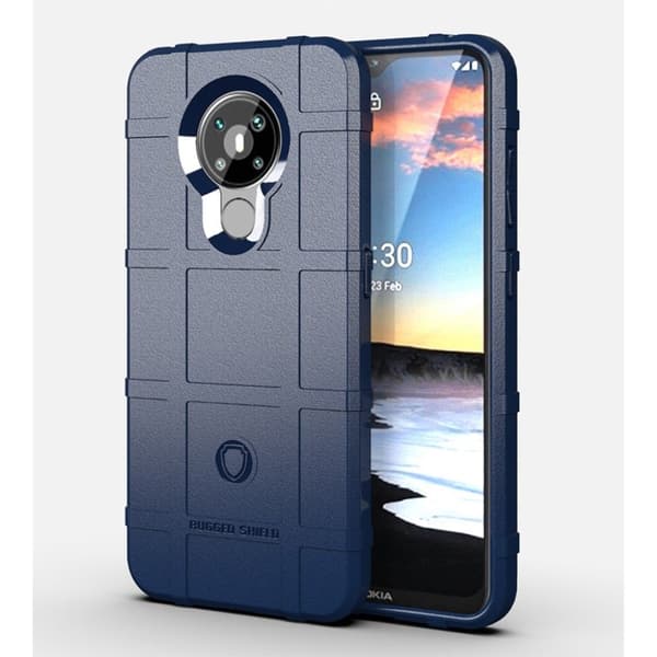 Rugged Shield Nokia 5.3 deksel - Blå Blue