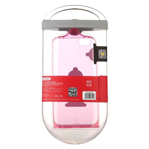 Baseus Condom (Punainen) iPhone 6 Suojakuori Red