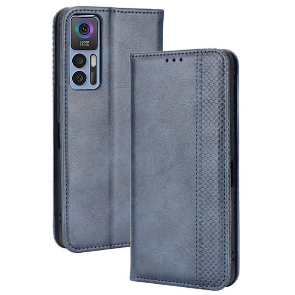 Bofink Vintage TCL 30 5G / TCL 30 / TCL 30 Plus nahkakotelo - Sininen Blue