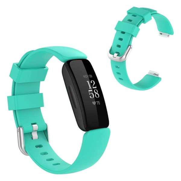 Fitbit Inspire 2 simple rem - cyan / Størrelse: L Green