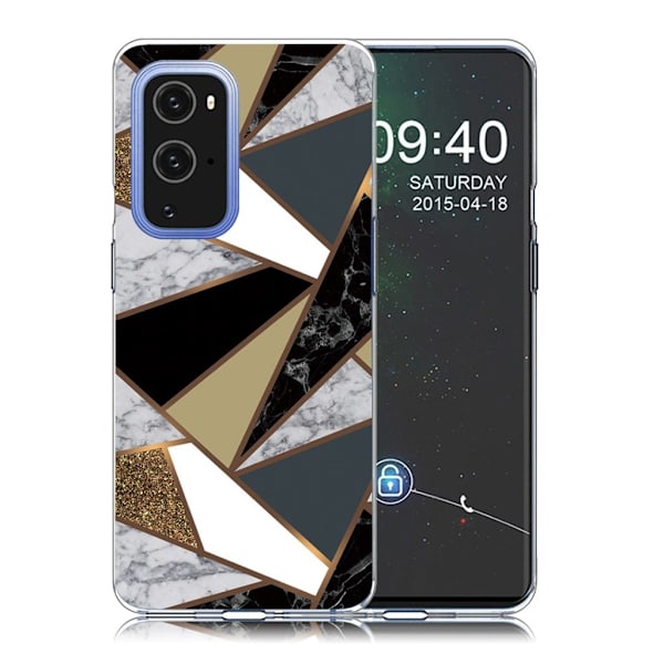 marmor OnePlus 9 Pro etui - Earthly marmor Fragments Multicolor