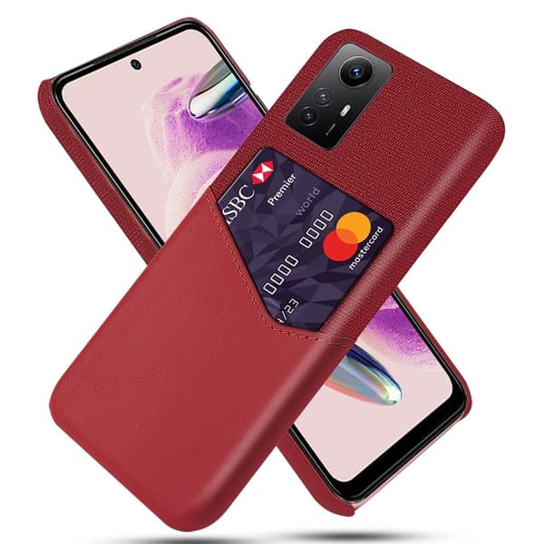 Bofink Xiaomi Redmi Note 12s Kort Cover - Rød Red