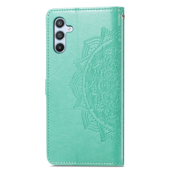 Mandala Samsung Galaxy A54 Flip Fodral - Grön Grön