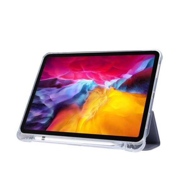 iPad Pro 11 inch (2020) / (2018) cool tri-fold leather case - Pu Purple