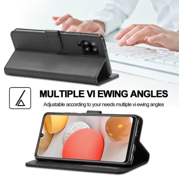LC.IMEEKE Samsung Galaxy A42 5G flip etui - sort Black