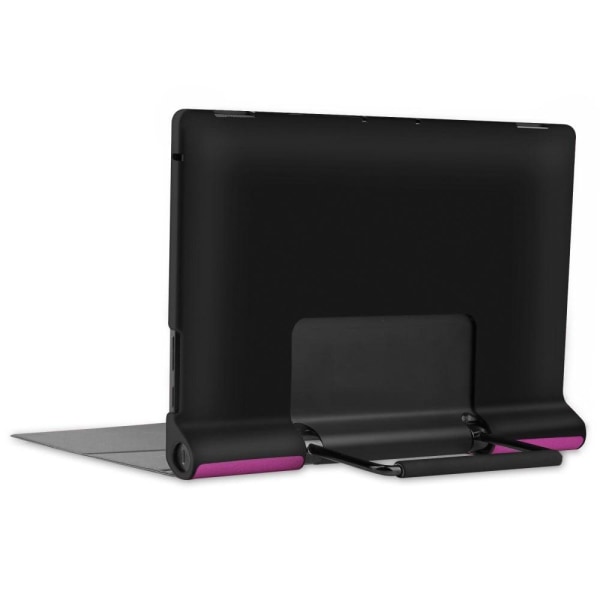 Lenovo Yoga 13 PU-nahkainen flip-kotelo, jossa on jalusta - Violetti Purple