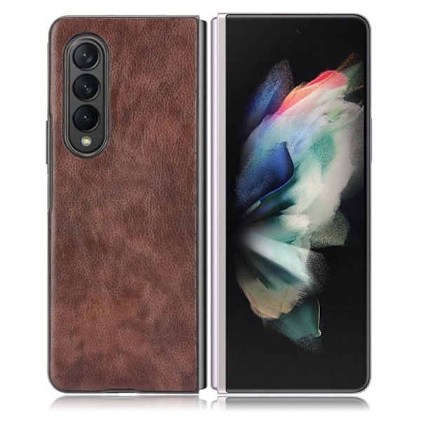 Croco Samsung Galaxy Z Fold3 5G skal - Brun Brun