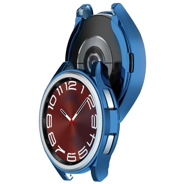 Galaxy Watch TPU sähköistetty kellon kehys - Sininen Blue