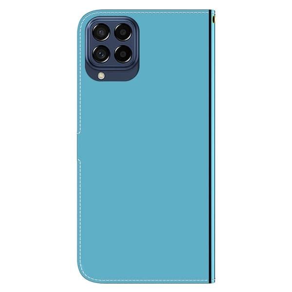 Mirror Samsung Galaxy M33 5G flip-etui - Blå Blue