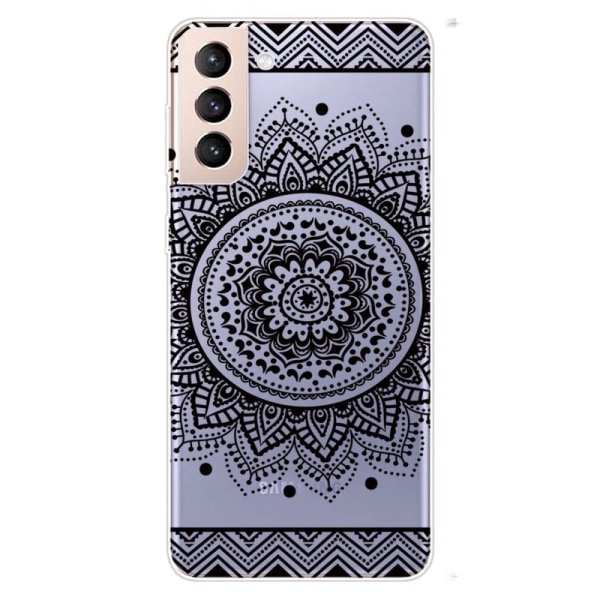 Deco Samsung Galaxy S22 Suojakotelo - Mandala Flower Black