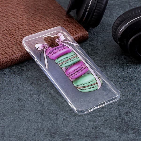 Samsung Galaxy J6 (2018) mobilskal silikon på - Kakor multifärg