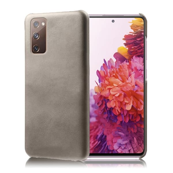 Croco Samsung Galaxy S20 FE 5G / Samsung Galaxy S20 FE kotelot - Harmaa Silver grey