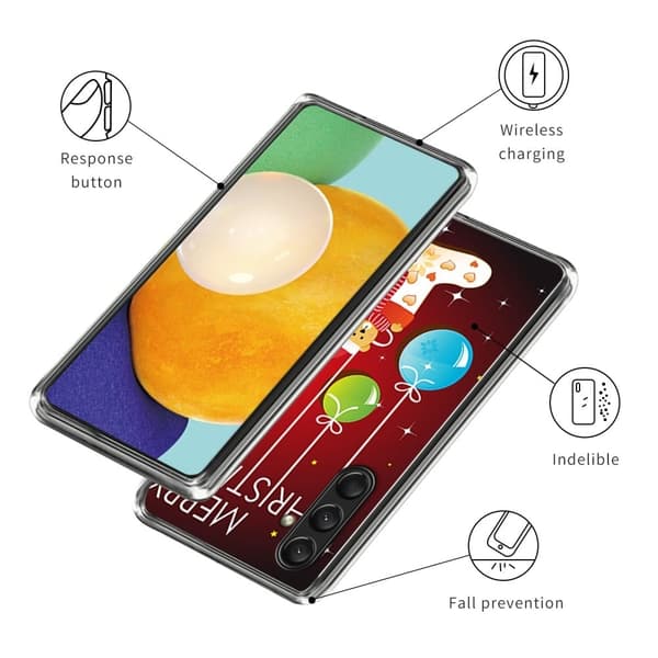 Vibe Samsung Galaxy S25 deksel - Style H Red