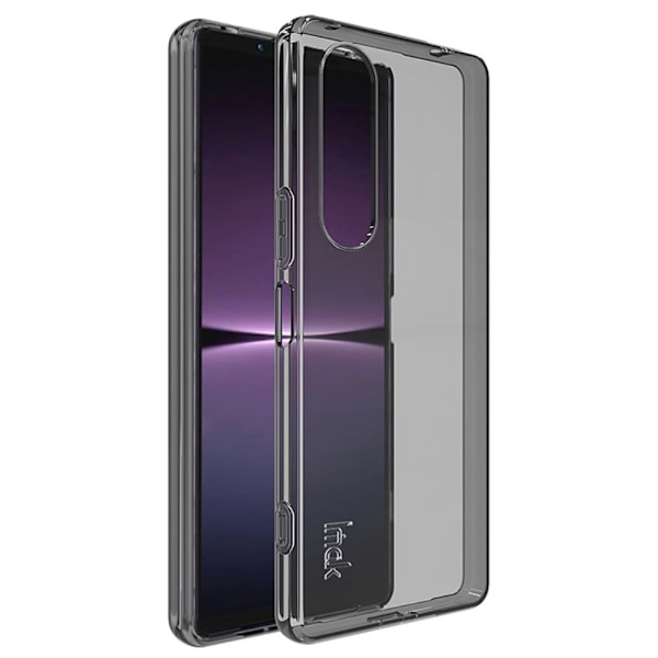 Imak UX-5 suojakuori Sony Xperia 1 V:lle - Läpinäkyvä Musta Black