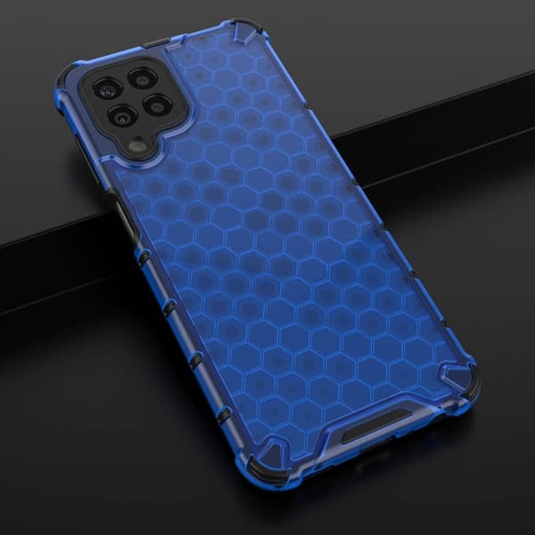 Bofink Honeycomb Samsung Galaxy M33 5G deksel - Blå Blue