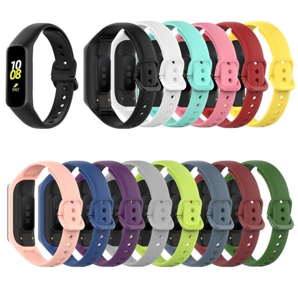 Samsung Galaxy Fit 2 simple silikone rem - cyan Green