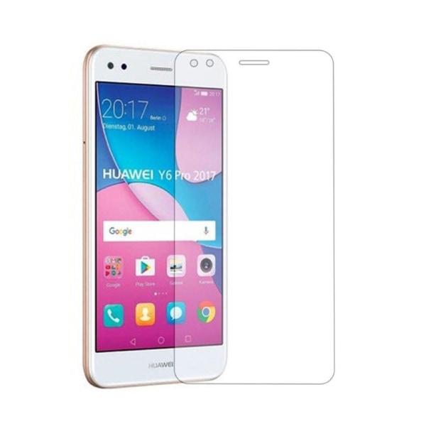 Huawei Y6 (2017) Modernt extra glas - Genomskinligt Transparent