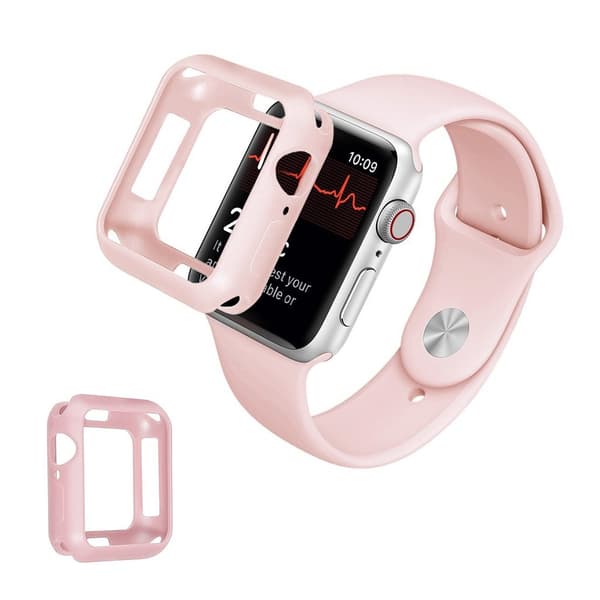 Apple Watch Series 3/2/1 42mm holdbart bumper frame - Vinrød Pink
