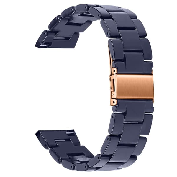 Fitbit Versa 2 / Versa Lite kellon hihna - Keskiyön Sininen Blue