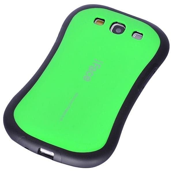 iFACE (Hvit) Samsung Galaxy S3 Deksel Green
