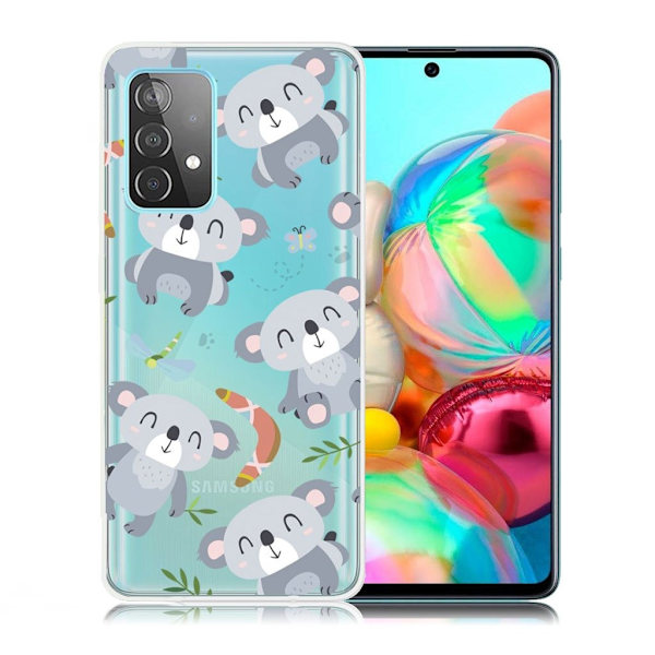 Deco Samsung Galaxy A72 5G etui - koala Silver grey